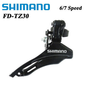 Shimano Tourney FD-TZ30 6/7-biegowa górna przerzutka przednia 31,8 mm MTB części rowerowe