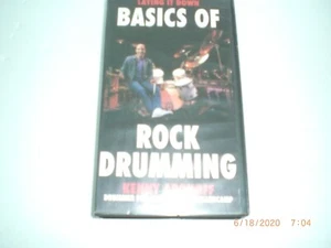 Laying It Down Basics of Rock Drumming by Kenny Aronoff VHS - Imagen 1 de 3
