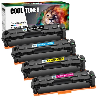 Lote Cartucho de tóner 067 067H Compatible para Canon 067 067H LBP633Cdw LBP632Cdw Foto 1 de 4