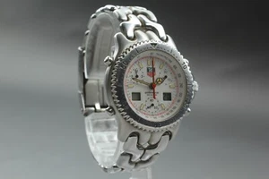 【N MINT+++】 TAG HEUER SEL.s/el CG1111-0 Chronograph white Dial Quartz Mens Watch - Picture 1 of 10