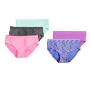 Girls 4-16 SO® 5-pk Seamless Space-Dye Hipster Panties - Picture 1 of 1