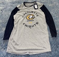 NWT Under Armour Charlotte Knights Minor League Baseball T-Shirt. Sz Small