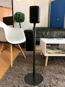 Sonos One OneSL Standfuß Ständer von dtron Pfosten 1 Schwarz - Bild 1 von 7