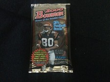 2000 Bowman HOBBY NFL Football Card PACK HOME OF THE ROOKIE CARD BRADY