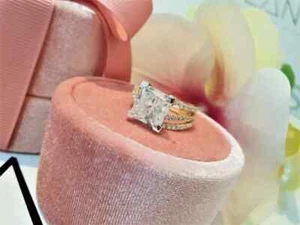 Ring For Thanks Giving IGI Certified 2.50Ct Lab Grown Diamond 14k Yellow Gold - Picture 1 of 12