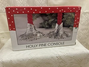 International Silver Holly Pine Console Silverplate Candlesticks In Sealed Box - Picture 1 of 3