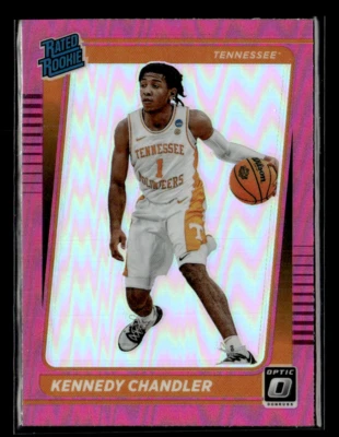 Kennedy Chandler 2022 Chronicles Draft Picks Optic Rated Rookie Pink #17 - Image 1 of 2