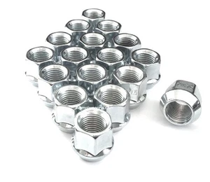 24 PCS OPEN END LUG NUTS BULGE ACORN 1/2"-20 WHEEL NUT | FORD - Picture 1 of 3