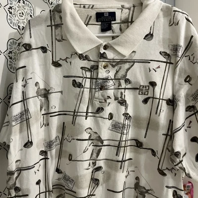 Camisa polo de golf vintage Givenchy para hombre diseño XL de club de golf  Foto 1 de 4