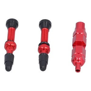‘1.6in Tubeless Valve Stem French Type Aluminum Alloy Accessories For Road - Picture 1 of 24