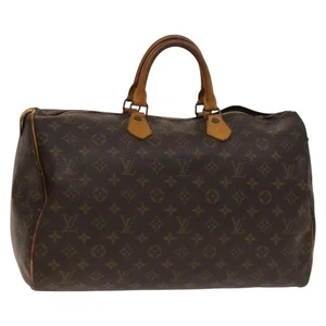 Borsa a mano Louis Vuitton Monogram Speedy 40 M41522 LV originale 140264 - Foto 1 di 22