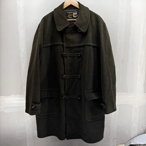 Abrigo de lana Frey Loden vintage para hombre doble botonadura estilo trinchera 44 usado en excelente estado - Imagen 1 de 9