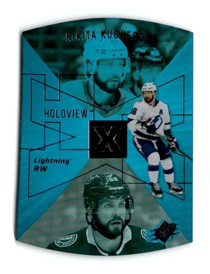 2023-24 Nikita Kucherov Upper Deck Extended SPx Holoview Retros - Lightning - Image 1 of 2