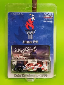 Dale Earnhardt 1996 Olimpiadi di Atlanta auto pressofusa scala 1:64 - Foto 1 di 3