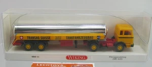 Wiking 1:87, 805 99, Mercedes 1620 camión cisterna Transag Suisse construcción de vehículos cisterna - Imagen 1 de 1