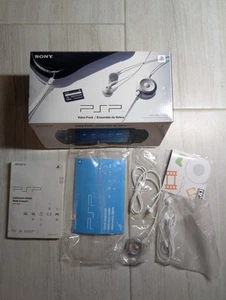 BOX ONLY PSP-1001 Value Pack system Handheld Manual Sample Disc Earbuds - Picture 1 of 10