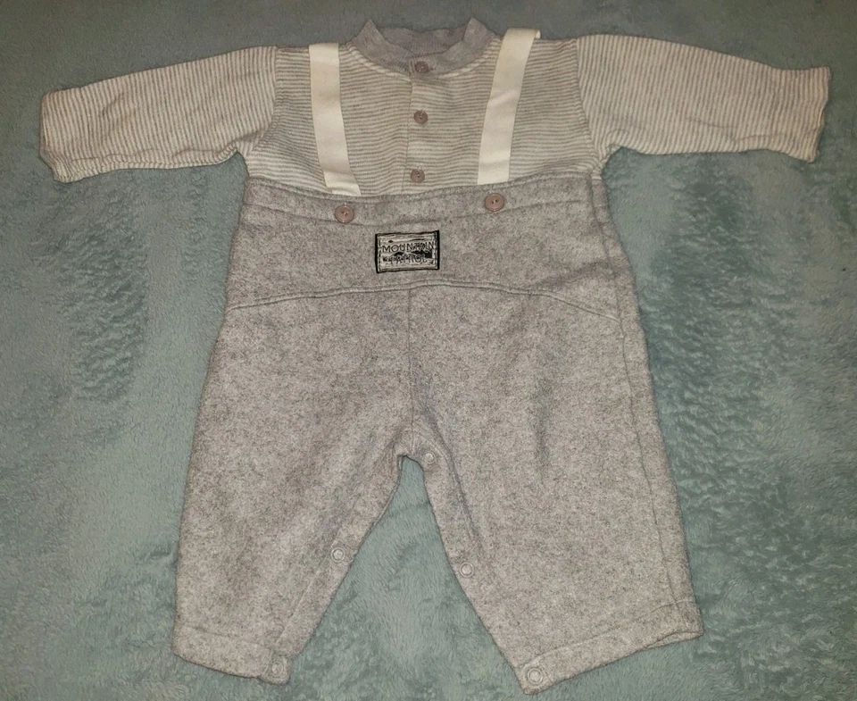 De colección Koala Niños Vellón Niños Una Pieza Mameluco Conjunto 6/9M Patrulla de Nieve Tirantes  Foto 1 de 4