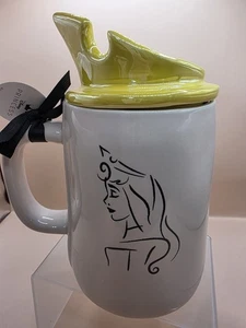 Taza rosa de doble cara Rae Dunn princesa Disney BELLEZA DURMIENTE. - Imagen 1 de 7