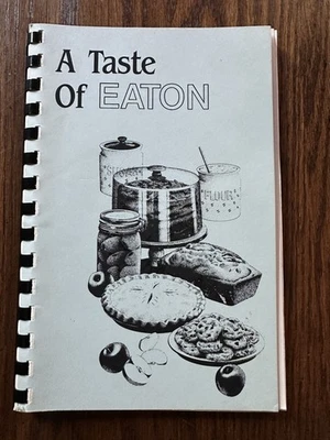 Vintage 1980s A Taste Of Eaton Consolidated Controls Cookbook Bethel CT - Image 1 of 4