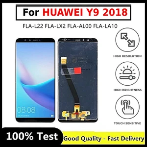 Replacement Part For Huawei Y9 2018 LCD Touch Screen Display Digitizer -Black UK - Picture 1 of 1