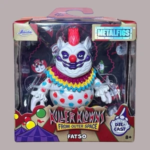 Jada Metal Figs Killer Klowns from Outer Space - Figura in metallo pressofuso FATSO - Foto 1 di 5