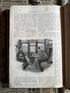 Erstdruck Sherlock Holmes A Conan Doyle - The Strand Magazine - Vol 1V - 1892 - Bild 1 von 19