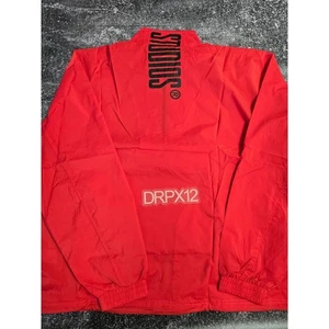 Giacca Anorak Supervsn Studios S-Grid rossa taglia XL nuova con etichette vendita al dettaglio $168! - Foto 1 di 6