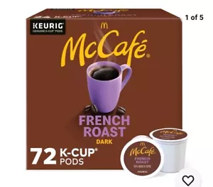 McCafe French Roast Coffee, Keurig K-Cup Pods, 72 Count/3 Boxes of 24 - Picture 1 of 8