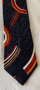 VTG 70s..4.5" WIDE / FAT..SILK..NECK TIE by RICHEL - Picture 1 of 2