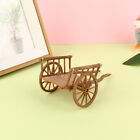 Dollhouse Miniature Simulation Assembled Cart  Model DIY Accessories Garden  _co