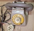 TELEFONO A DISCO grigio Anni 