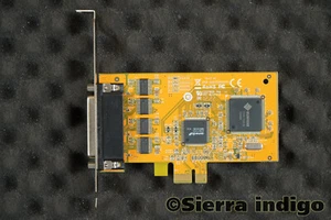 SER5456A Sunix Card 4-port RS-232 PCI Express Serial Board - Picture 1 of 1