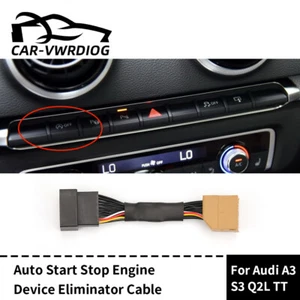 Stop Start System Control Device Cable Eliminator Disable For Audi A3 S3 Q2L TT - Picture 1 of 8