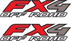 FX4 Off Road Aufkleber Aufkleber F150 (1997-2010) Nachttisch Emblem 4x4 LKW (2ER-Set:)
