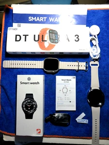 2 Recently Opened Smartwatches Pristine Cheap - Picture 1 of 24
