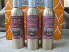 *NEW* Lot of 3 Yankee Candle Home Sweet Home Concentrated Room Spray *FREE SHIP*