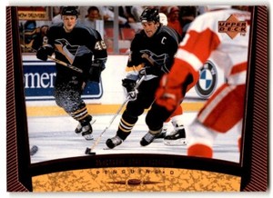 1998-99 Upper Deck UD Exclusives Kevin Hatcher /100 #348 Pittsburgh Penguins