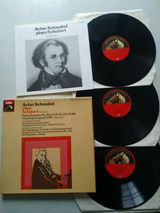 Schubert Artur Schnabek Piano Sonatas 1983 Box 3 X LP + Textbuch 12 " Vinyl - Bild 1 von 6