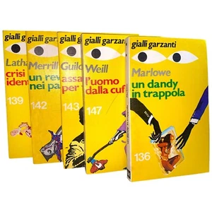 Lot 5 gelbe Erstausgaben Garant Vintage 70er Marlow Latham Guild Weill - Bild 1 von 11