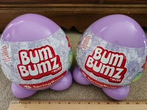 2 x Bum Bumz Spring Bumz Surprise 7,5 Zoll Ostern Plüsch 2025 lila Ei Frühling - Bild 1 von 5