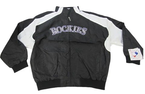 Colorado Rockies Mens Sizes 2XL-3XL-4XL-5XL-6XL-Tall Majestic Dugout Jacket Cover