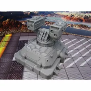 Large Short Range Missile Turret Scatter Terrain Scenery Miniature 3D Printed - Foto 1 di 7