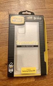 OTTERBOX Symmetry Series Case for Samsung Galaxy S20 5G Clear Sparkle 77-64197 - Picture 1 of 3