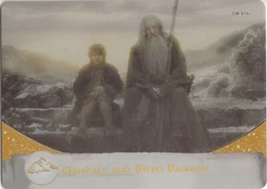 Herr der Ringe & Hobbit: SELTENE japanische SSR-016 Gandalf & Bilbo Verfolgungsjagd Karte - Bild 1 von 1
