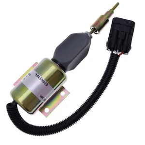 F3HZ-9N392-D Fuel Shutoff Solenoid 2003ES-12E6UC4B5S2 for Ford Heavy Duty Truck - Picture 1 of 4