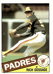 1985 Topps #49 Rich Gossage - San Diego Padres - Bild 1 von 2