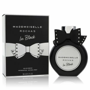 Rochas Mademoiselle Rochas In Black Perfume 3oz Eau De Parfum Spray MSRP $90 NIB - Picture 1 of 1