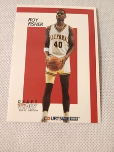 1991 ROY FISHER COURSIDE NBA ROOKIE KARTE RC #20 CAL BÄREN KALIFORNIEN  - Bild 1 von 2