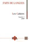 Revue Dait De Langues - Les Cahiers Nume