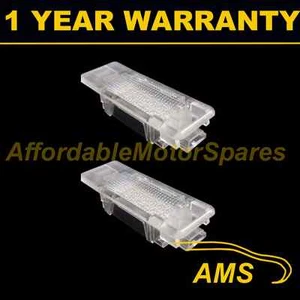 2X FOR BMW 5 SERIES E39 95-03 18 WHITE LED UNDER DOORS FOOTWELL FRONT/REAR LAMP - Picture 1 of 1